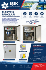 Siemens Malzemeli Saç Kasa Pano Trifaze