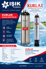 Kurlar KM8 100HP (75kw-380V) Yıldız Üçgen Tek Motor