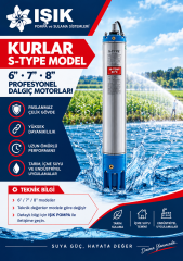 Kurlar KM6S 60HP (45kw-380V) Yıldız Üçgen Tek Motor