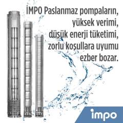 İmpo SS 519/14 Komple Paslanmaz Tek Kademe (10HP MOTORA GÖRE)