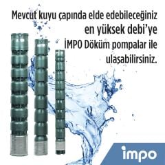İmpo Döküm 630/07 Kademe (10HP)