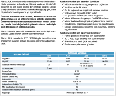 Alarko ALK 6'' 5.5HP 4kw Dalgıç Motor