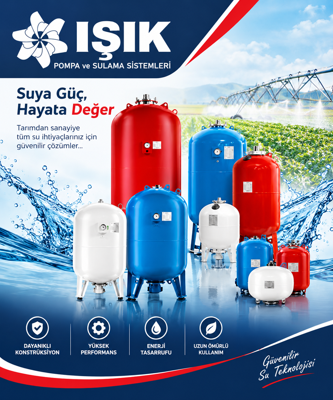Hidrofor Genleşme Basınç Tankı