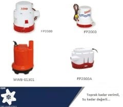 İmpo İthal Sintine Pompası (MOTORİN POMPASI 12V-24V)